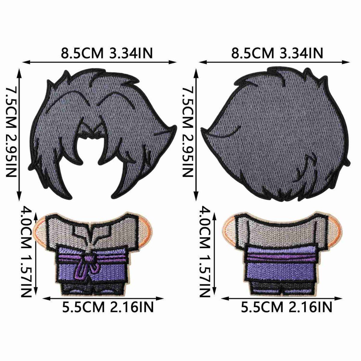 X35WC Embroidery Patch Gang Sheet