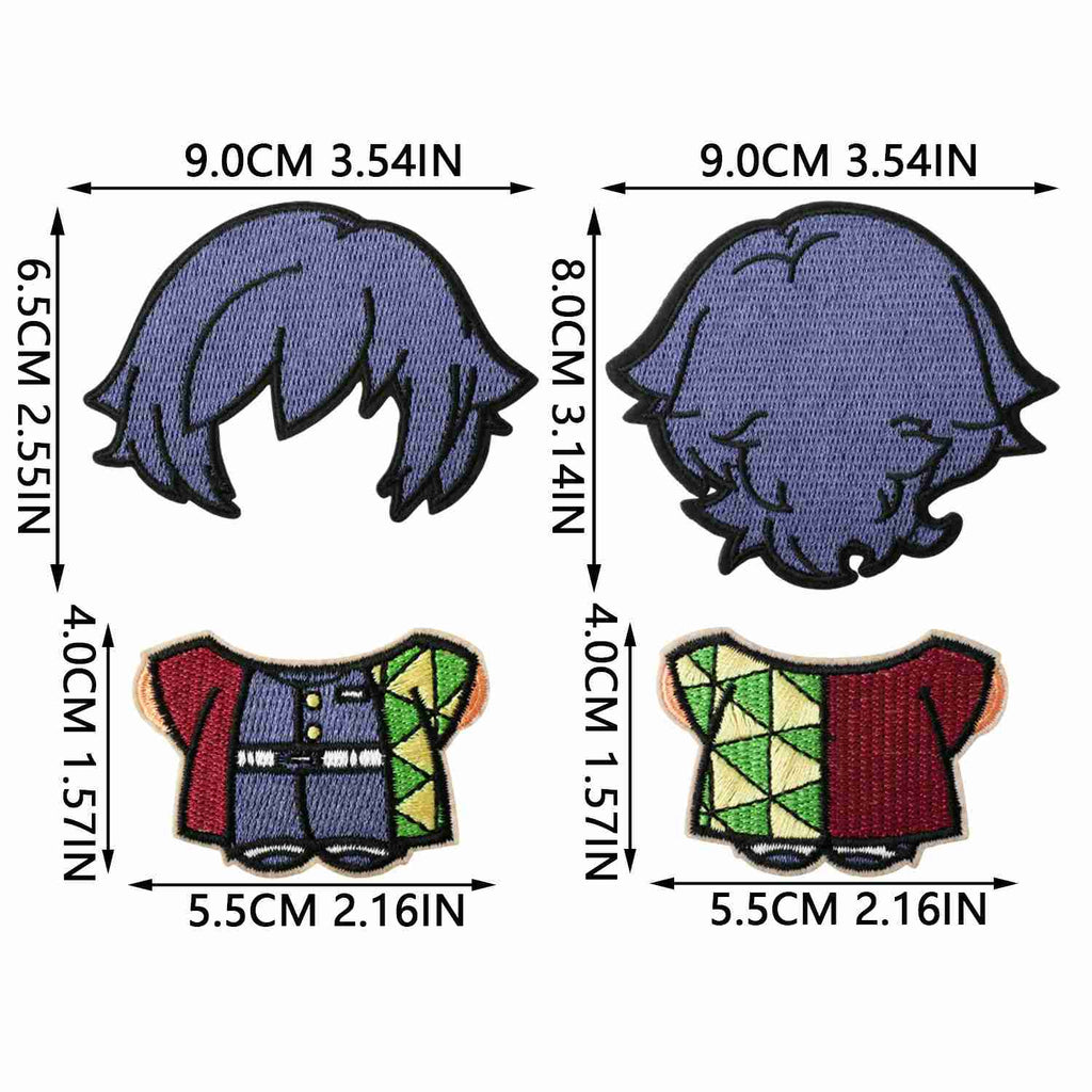 X35WC Embroidery Patch Gang Sheet