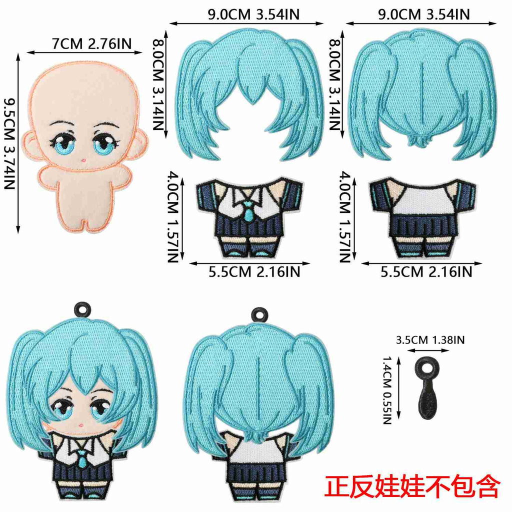 X35WC Embroidery Patch Gang Sheet