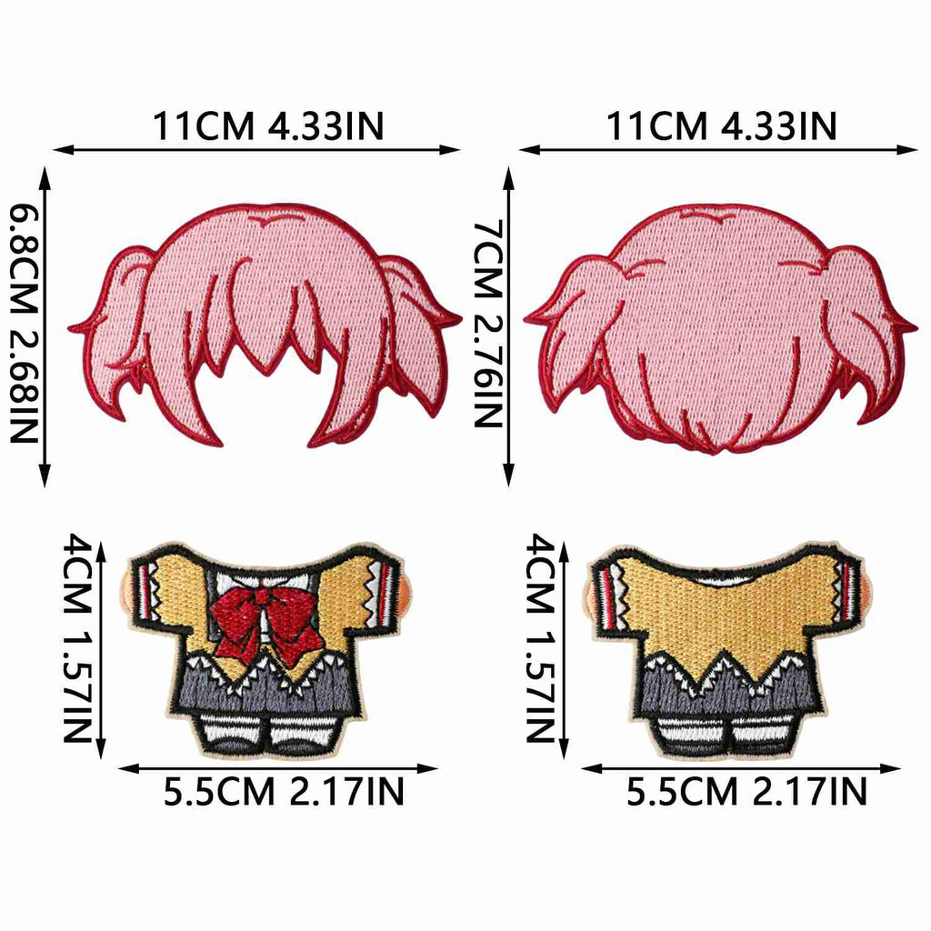 X41WB Embroidery Patch Gang Sheet