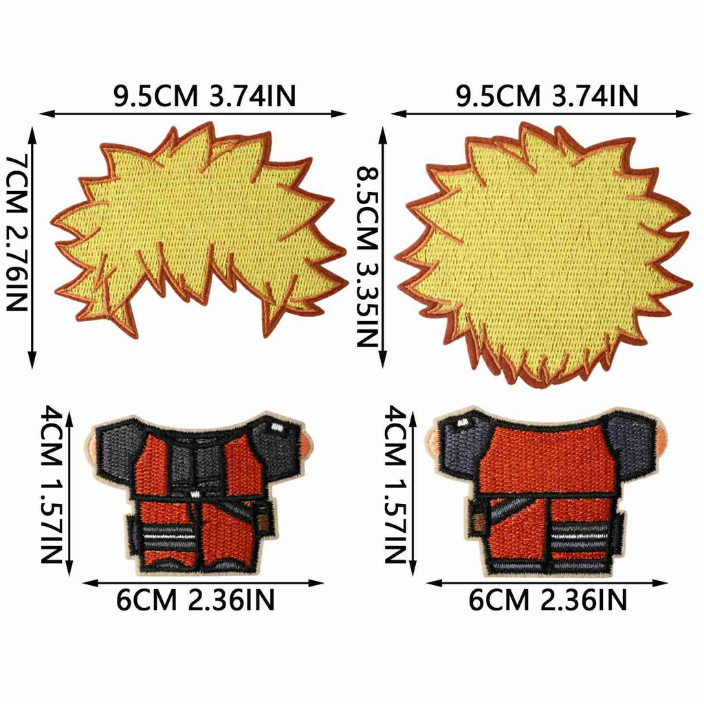 X41WB Embroidery Patch Gang Sheet