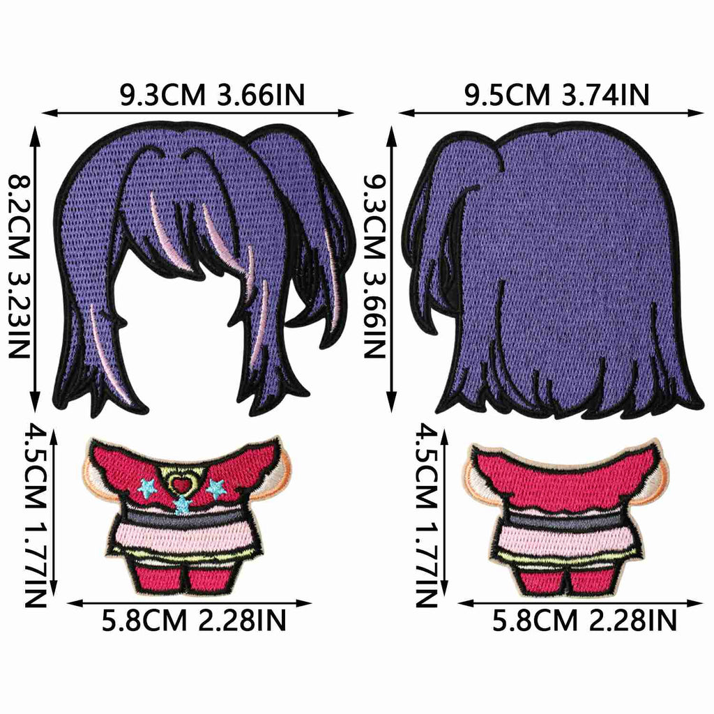 X41WB Embroidery Patch Gang Sheet