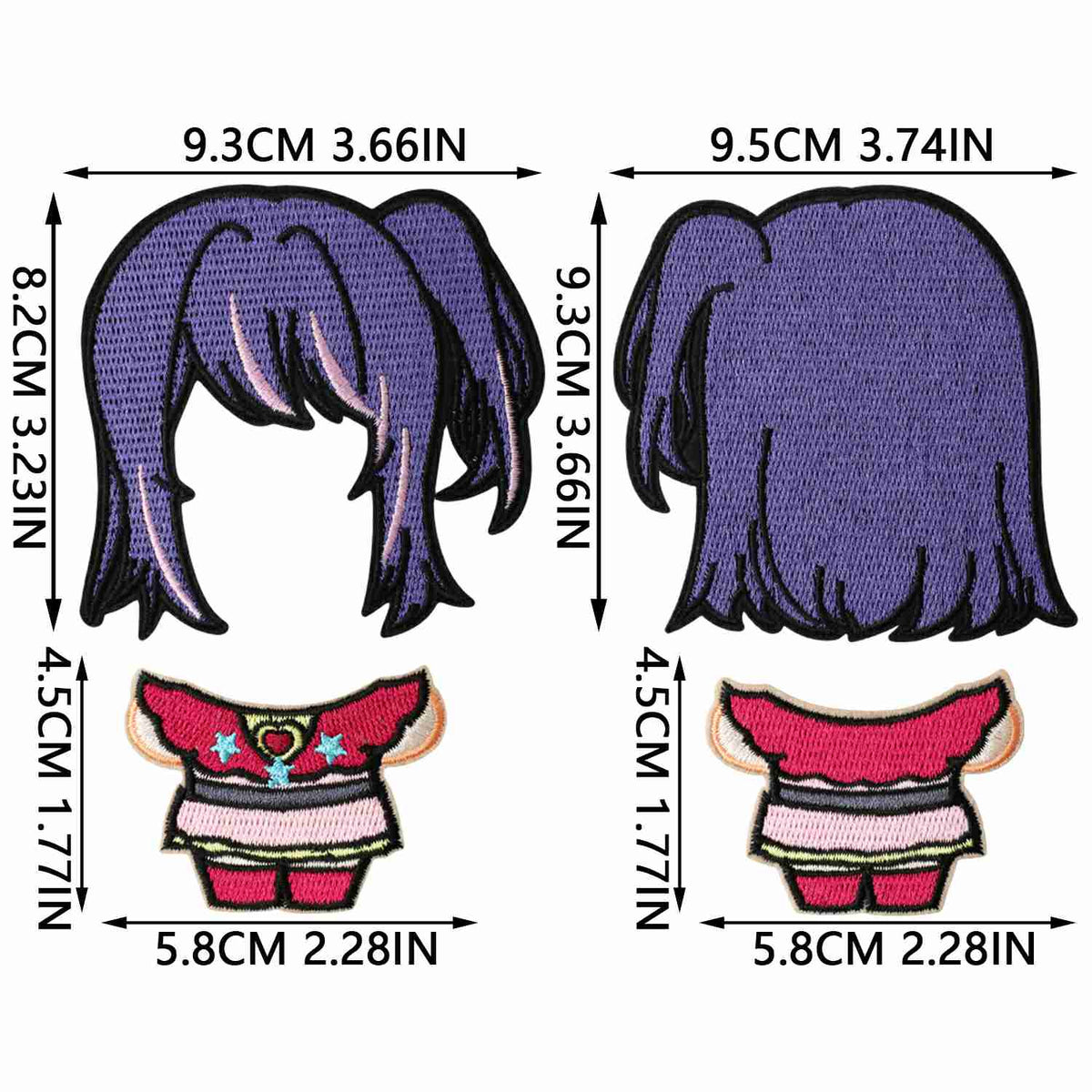 X41WB Embroidery Patch Gang Sheet