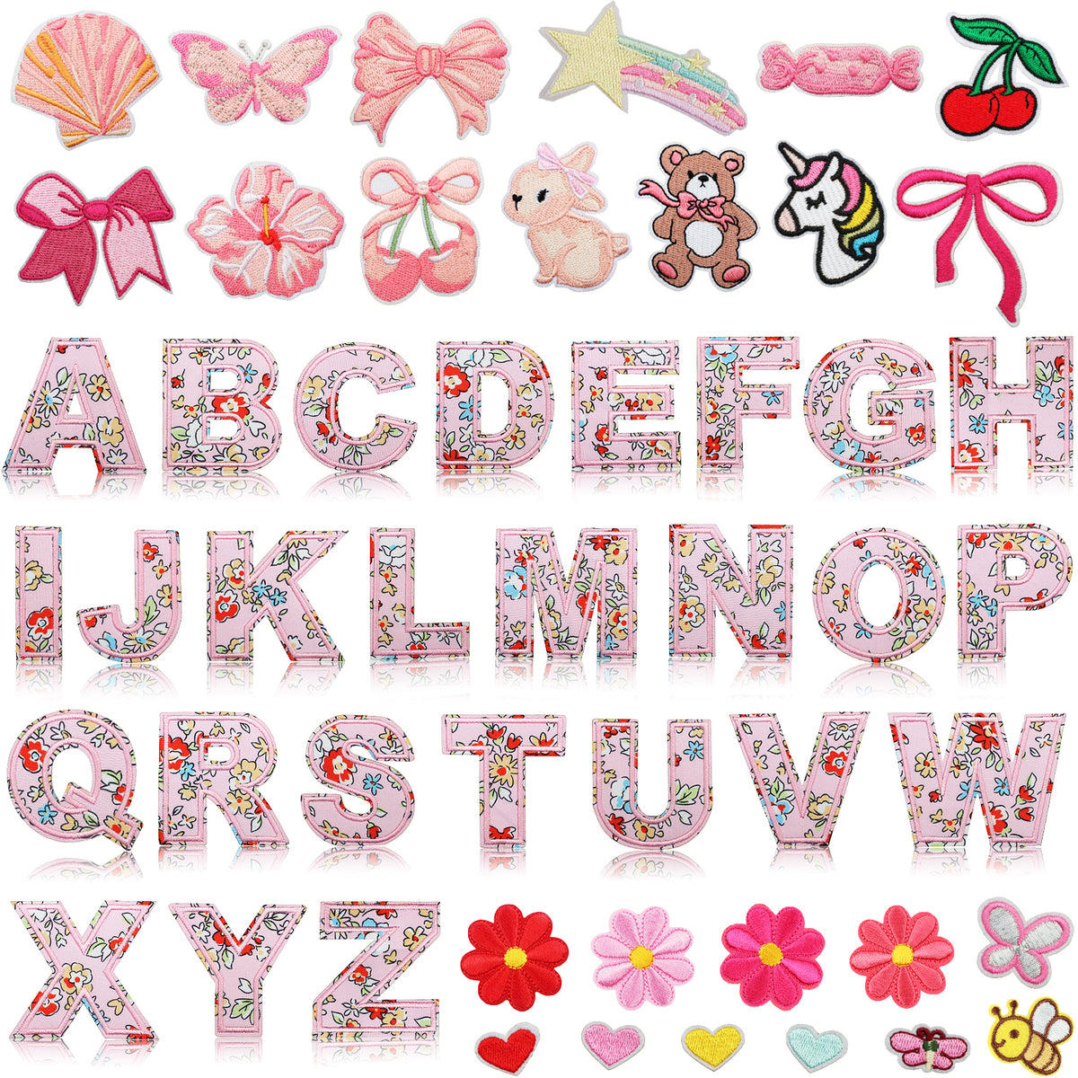 XT505 Embroidery Patch Gang Sheet