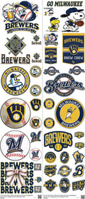 Baseball mixed-style heat transfer design set on a 23.5 by 53 inch sheet