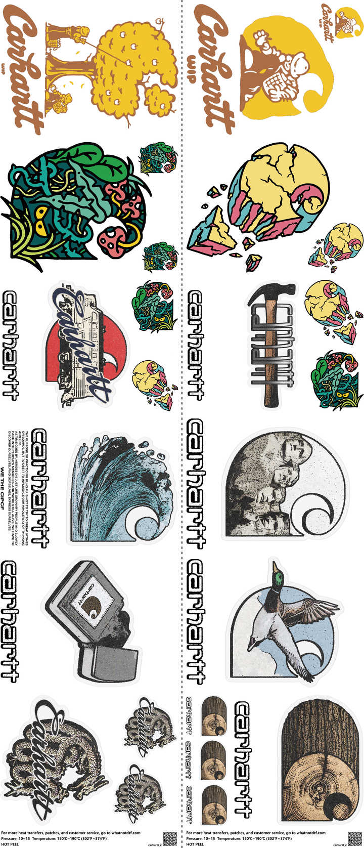 Athletic Style mixed-style heat transfer design set on a 23.5 by 53 inch sheet