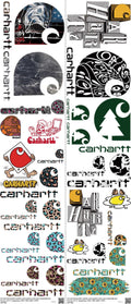 Athletic Style mixed-style heat transfer design set on a 23.5 by 53 inch sheet