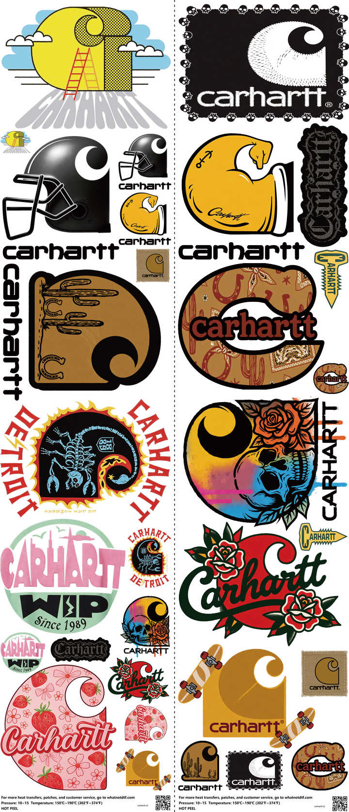 Athletic Style mixed-style heat transfer design set on a 23.5 by 53 inch sheet