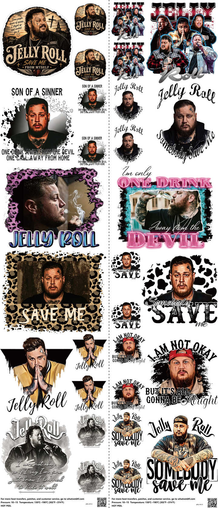 Music-Inspired Art mixed-style heat transfer design set on a 23.5 by 53 inch sheet