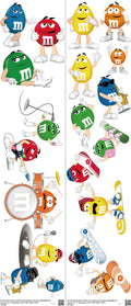 Food & Drink Style mixed-style heat transfer design set on a 23.5 by 53 inch sheet