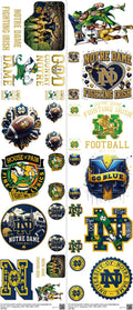 College Football mixed-style heat transfer design set on a 23.5 by 53 inch sheet