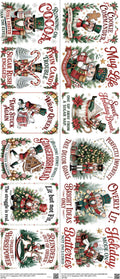 Nutcracker mixed-style heat transfer design set on a 23.5 by 53 inch sheet