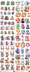 Pocket Size mixed-style heat transfer design set on a 23.5 by 53 inch sheet